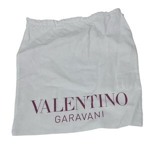 Valentino Garavani White Dust Bag 11.5x11